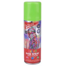 Color Hair Spray LA FIESTA Light Green 125ml