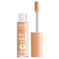 Lip Gloss NYX Professional Makeup This is Milky TIMG 4ml - TIMG18 Salted Caramel Shake