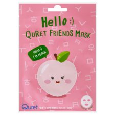 Korejska sheet maska QURET Friends breskva 25g