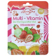 Korean Sheet Mask GRACE DAY Multi-Vitamin Strawberry 27ml