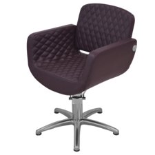 Salon Chair INFINITY INF110 Dark Purple