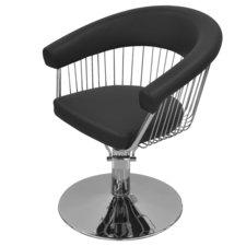 Salon Chair INFINITY INF113 Black