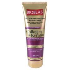 Hair Conditioner for Hair Loss BIOBLAS Collagen & Keratin 250ml