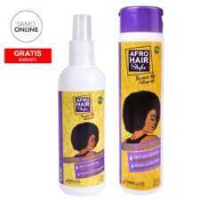Sprej za anti-frizz efekat i hidrataciju kose + balzam gratis NOVEX Afro Hair 250ml+300ml
