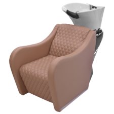 Shampoo Chair INFINITY INF105 Light Brown