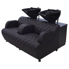 Duo Shampoo Chair INFINITY INF104 Black