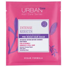 Maska pre šamponiranja za oštećenu kosu URBAN CARE Intense Keratin 50ml