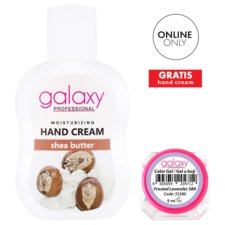 Color Gel Frosted Lavender + Hand Cream Shea Butter Gratis GALAXY 5ml+100ml