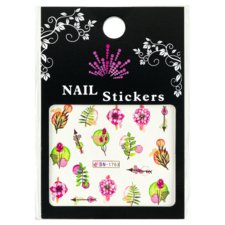 Nail Stickers ASNZJT 753 Flowers