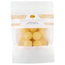 Bath Fizz Tablet SPA REDI Lemon & Lime with Tea Tree Oil 15/1