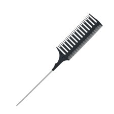 Comb for Hair Coloring With Needle INFINITY Black