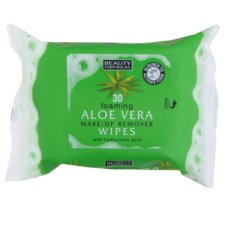 Make-up Remover Wipes BEAUTY FORMULAS Aloe Vera 30/1