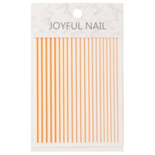 Nail Art Stripes Orange