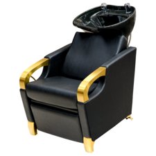 Ceramic Shampoo Chair Y583-1 Gold