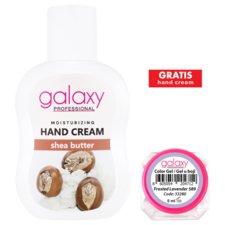 Color Gel Frosted Lavender + Hand Cream Shea Butter Gratis GALAXY 5ml+100ml