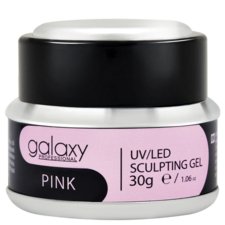 Gradivni gel za nadogradnju noktiju GALAXY UV/LED Pink 30g