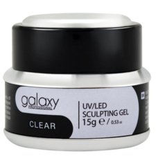 Sculpting Gel GALAXY UV/LED Clear 15g