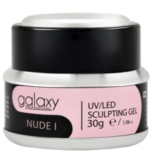 Gradivni kamuflažni gel za nadogradnju noktiju GALAXY UV/LED Nude I 30g