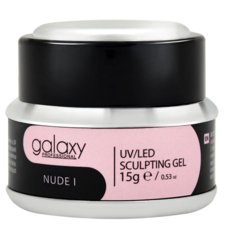Gradivni kamuflažni gel za nadogradnju noktiju GALAXY UV/LED Nude I 15g