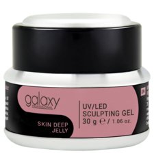 Gradivni kamuflažni gel za nadogradnju noktiju GALAXY UV/LED Skin Deep Jelly 30g