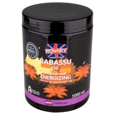 Energizing Hair Mask for Color and Matte Hair RONNEY Babassu Oil - 1000ml