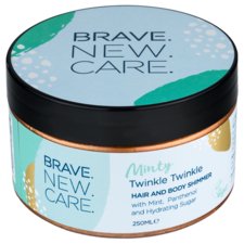 Shimmer for Skin and Hair BRAVE.NEW.HAIR. Minty Twinkle Twinkle 250ml
