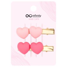 Hair Clips INFINITY INF341 Hearts
