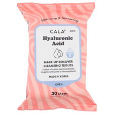 Make-up Remover Cleansing Tissues CALA Hyaluronic Acid 30pcs