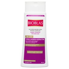 Anti-Hair Loss and Volume Shampoo BIOBLAS Collagen and Keratin 360ml