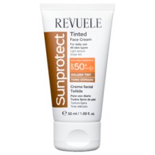 Tinted Face Cream REVUELE Sunprotect Golden Tint SPF50+ 50ml