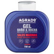 Bath and Shower Gel AGRADO Marine Salt 750ml