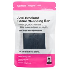 Facial Cleansing Bar CARBON THEORY Charcoal & Tea Tree Oil 100g
