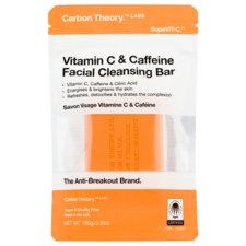 Facial Cleansing Bar CARBON THEORY Vitamin C & Caffeine 100g