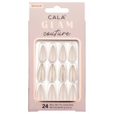 Set of press-on tips CALA Glam Couture Glitter