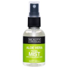 Facial Mist BEAUTY FORMULAS Aloe Vera with Hyaluronic Acid 50ml