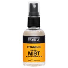 Facial Mist BEAUTY FORMULAS Vitamin E with Hyaluronic Acid 50ml