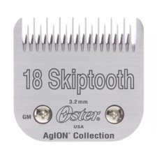 Spare Blade for Hair Clippers OSTER Skiptooth 18 - 3.2mm