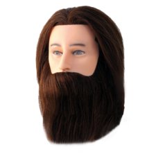 Training Head Natural Hair and Beard COMAIR Paul 30cm