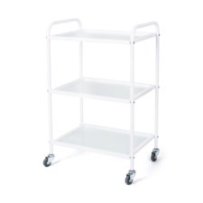 Cosmetic Trolley MS 3030 with Three Glass Shelves