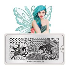 Stamping Nail Art Image Plate MOYOU Fairytale 03