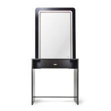 Mirror for Hair Salon NS8028AC with Shelf and Led Lighting