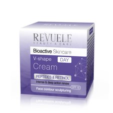 Regenerating Day Cream SPF15 REVUELE Bioactive Peptides & Retinol V-shape 50ml
