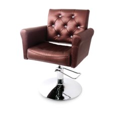Hair Styling Chair with Hydraulic NV 5852 - Bordeaux