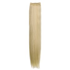 Prirodna kosa na tresi SHE 50-60cm - 24 Med svetloplava