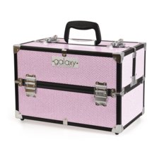 Kofer za šminku GALAXY roze gliter TC-1309