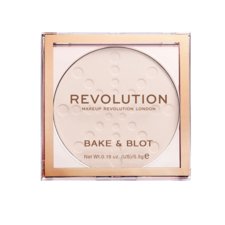 Puder u kamenu za setovanje šminke MAKEUP REVOLUTION Bake & Blot 5.5g - Translucent