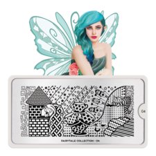 Stamping Nail Art Image Plate MOYOU Fairytale 04