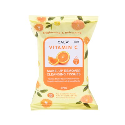 Vlažne maramice za uklanjanje šminke CALA vitamin C 30/1