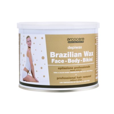Vosak za toplu depilaciju osetljivih delova tela ARCO Brasilian Wax 400g