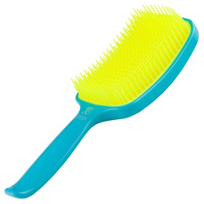 Četka za raščešljavanje kose INFINITY Hairfection plavo-žuta